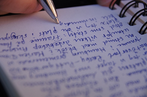 diary writing von freddie boy writing Foto